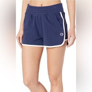 Champion Blue Athletic Shorts Lightweight Elastic Waist